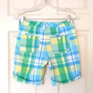 Skort Justice 16 Ans - Taille élastique à Carreaux Multicolores Avec Short Intégré